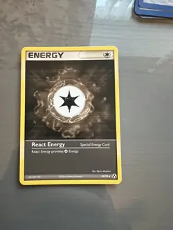 React Energy 82/92 EX Legend Maker Regular Uncommon Pokemon Mint - Image 1