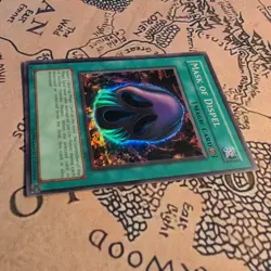 Yu-Gi-Oh! LON-017 Mask Of Dispel (Unlimited Edition) Super Rare, LIGHT PLAY - Image 2