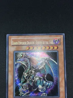 Yu-Gi-Oh! Chaos Emperor Dragon Envoy of the End IOC-000 Misprint Name Shift OG - Image 3