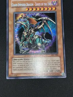 Yu-Gi-Oh! Chaos Emperor Dragon Envoy of the End IOC-000 Misprint Name Shift OG - Image 4