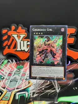 Yu-Gi-Oh! Gagagaga Girl DUAD-EN043 Secret Rare 1st Ed NM - Image 1