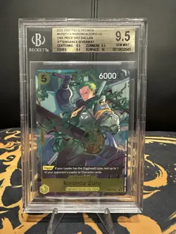 2025 One Piece Day Zoro Promo BGS 9.5 - Image 1