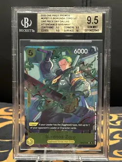 2025 One Piece Day Zoro Promo BGS 9.5 - Image 2
