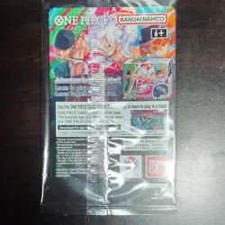 Bandai Namco One Piece CCG Monkey.D.Luffy US Voyage Promo. Still in package. - Image 2