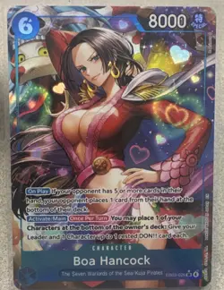 Boa Hancock (Alternate Art)EB03-026Extra Booster One Piece Heroines Edition Foil - Image 1