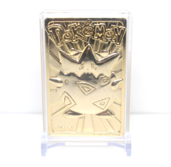 Pokemon Togepi 23K Gold Plated Card with Case (Burger King, Nintendo, 1999) - Image 1