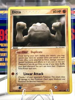 Pokemon TCG Ditto (Geodude) Card 62/113 Delta Species Set - Image 1