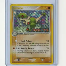 Breloom Pokemon Card 2005 ex Deoxys Reverse Holo Stamped Rare Card 3/107 - Image 1