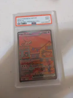 Mew ex 053 Sv: Scarlet & Violet Promo Cards Holo PSA 9 MINT - Image 2