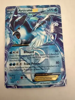Lot of 3 Pokemon cards - Zapdos EX #48, Articuno EX #25, Moltres EX #14 (2012) - Image 4