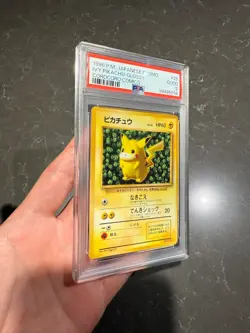 PSA 2 Ivy Pikachu 025 CoroCoro Comics Promo 1996 Glossy Pokemon Card Japanese - Image 1