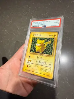 PSA 2 Ivy Pikachu 025 CoroCoro Comics Promo 1996 Glossy Pokemon Card Japanese - Image 2