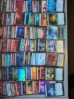 MTG 108 Avatar:The Last Airbender..Card Lot. Inc Rares. Foil Lands. Lot2 - Image 2