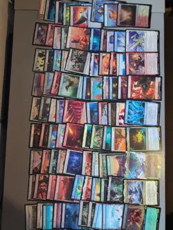 MTG 108 Avatar:The Last Airbender..Card Lot. Inc Rares. Foil Lands. Lot2 - Image 3