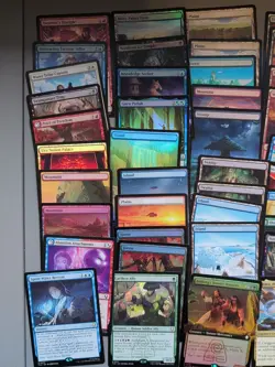 MTG 108 Avatar:The Last Airbender..Card Lot. Inc Rares. Foil Lands. Lot2 - Image 4