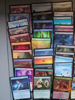 MTG 108 Avatar:The Last Airbender..Card Lot. Inc Rares. Foil Lands. Lot2 - Image 5