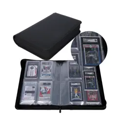 Graded Card Binder - Holds 40 SGC Slabs, 4 Pocket Slab Binder for SGC, BGS, H. - Image 1