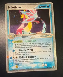 Pokemon Card-Milotic Ex-96/106-ENG-Ex Emerald -Holo-LP - Image 1