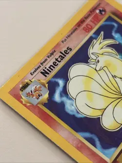 Ninetales Holo Base Set 12/102 Vintage Pokemon Card 1999 LP - Image 4