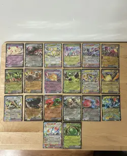 Pokemon EX Double Rare Lot (20 Cards) Various Sets Scarlet & Violet - Image 1