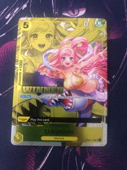 Shirahoshi (Winner Pack Vol. 6) OP03-116 One Piece Promotion Cards Foil - Image 1