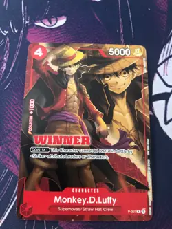 Monkey.D.Luffy - P-007 (Winner Pack Vol. 1) P-007 One Piece Promotion Cards... - Image 1