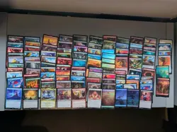 MTG 106 Avatar:The Last Airbender..Card Lot. Inc Rares. Foil Lands. Lot1 - Image 1