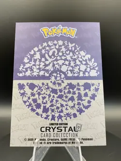 Mewtwo #150 Pink Holo Box Hit Crystal Dark Black Card Non TCG - Image 2