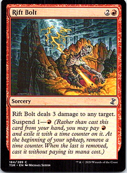 Rift Bolt Magic The Gathering Time Spiral Remastered Light Play - Image 1