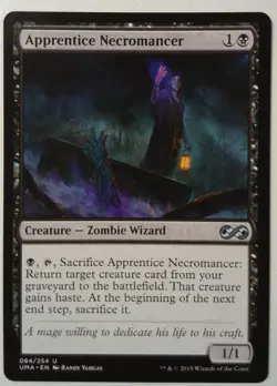 Apprentice Necromancer *Uncommon* Magic MtG x1 Ultimate Masters - Image 1