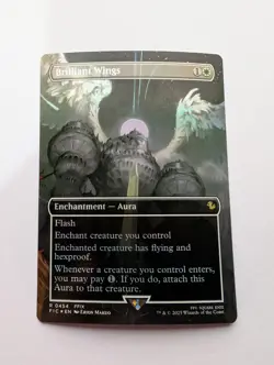 Brilliant Wings - UB Final Fantasy FIC - Borderless Foil - (0454) - NM - Image 1