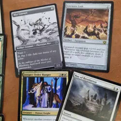 Whole COMMANDER Magic Deck - Heaven to Earth Games = Toxic Poison infect W/G MTG - Image 4