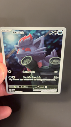 Zorua 075/064 - Shrouded Fable Illustration Rare Pokemon TCG NM+ - Image 2