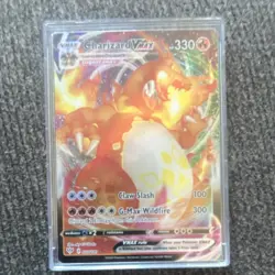Charizard VMAX Full Art Holo Rare 330 HP Sword & Shield 020/189 Pokemon Card - Image 1