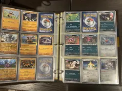Huge Binder Collection Lot of 150+ Pokemon Cards Mixed SV Era - Image 5