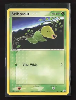 Bellsprout 53/112 Common FireRed & LeafGreen Pokemon NM - Image 2