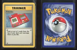 Pokedex 87/102 Uncommon Base Set Pokemon NM Pack Fresh - Image 1