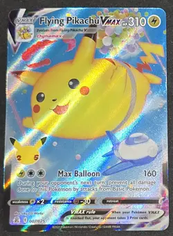 Flying Pikachu VMAX - Celebrations 007/025 Pokemon - Image 1