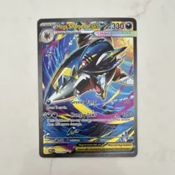 Pokemon Mega Sharpedo Ex Me02 Phantasmal Flames 127/094 Illustration Rare Holo - Image 1