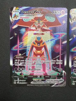 Pokemon TCG Deoxys VMAX GG45 English Crown Zenith Lot Of 3 👽 - Image 2