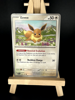Eevee 143/191 Pokemon Karte TCG aus Sturmische Funken - Image 1
