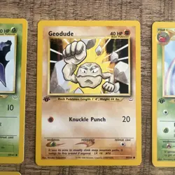 1st Edition Vintage Pokemon TCG Lot (8) Neo Revelation - All Near Mint Condition - Image 2
