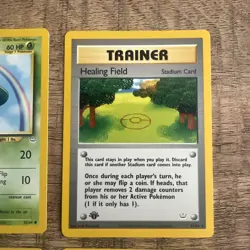 1st Edition Vintage Pokemon TCG Lot (8) Neo Revelation - All Near Mint Condition - Image 3