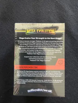 Pokemon TCG Mega Evolution Booster Bundle 6 Packs Factory Sealed - Image 2