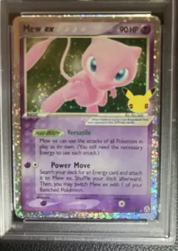 2021 POKEMON CELEBRATIONS CLASSIC COLLECTION #88 MEW EX-HOLO PSA 9 - Image 3