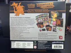 Pokemon TCG Champion’s Path Elite Trainer Box Factory Sealed ETB Box Charizard - Image 3