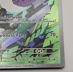 Pokemon TCG Arbok 176/162 Temporal Forces Illustration Rare Card - Image 5