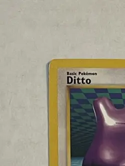 VTG Pokemon TCG Ditto 18/62 Fossil Set Non Holo Rare Unlimited WOTC 1999 LP - Image 4