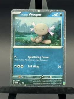 Paldean Wooper 041 - Pokemon TCG Black Star Cosmos Holo - Obsidian Flames Promo - Image 1