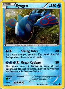 Kyogre - XY51 XY Promos MP Holo Pokemon TCG - Image 1